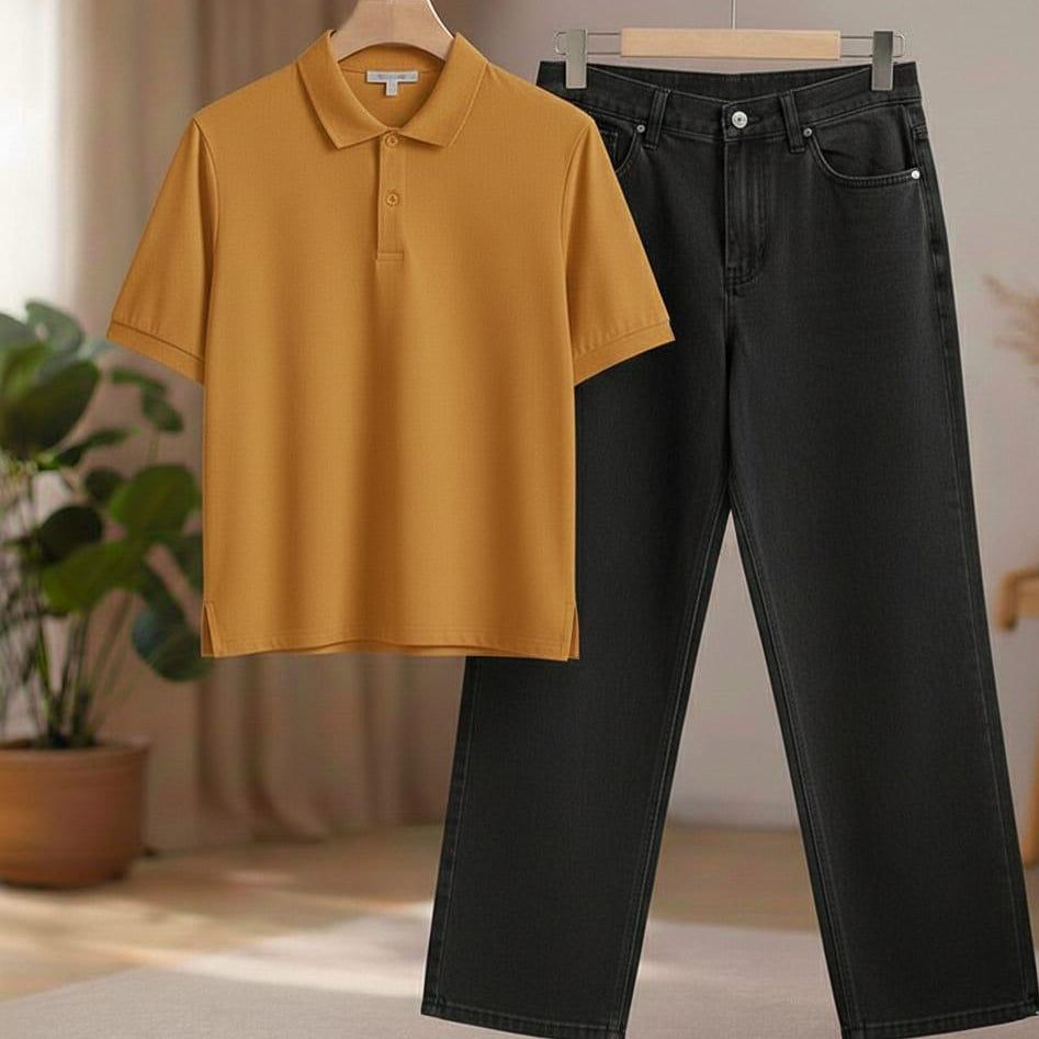 Baggy & polo shirt premium quality pair.