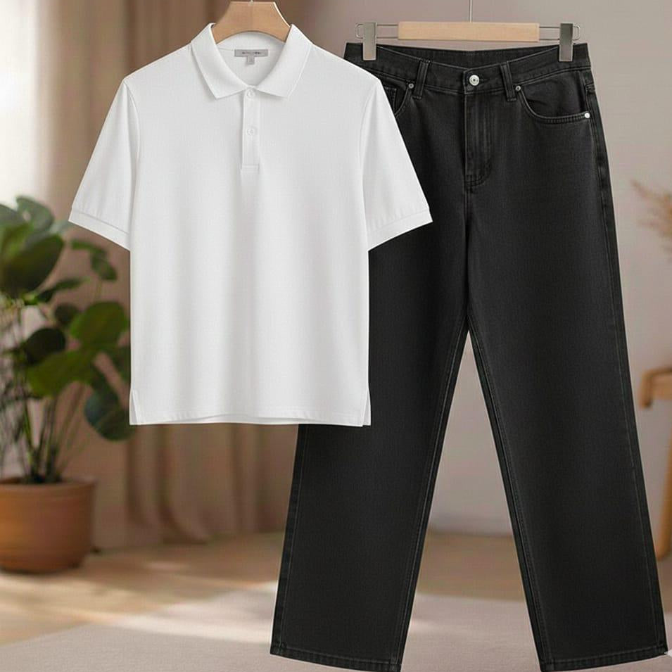 Baggy & polo shirt premium quality pair.