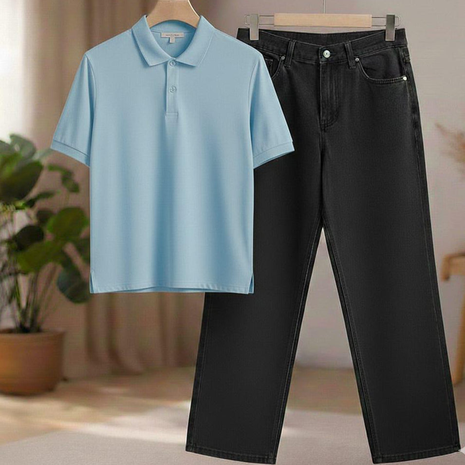 Baggy & polo shirt premium quality pair.